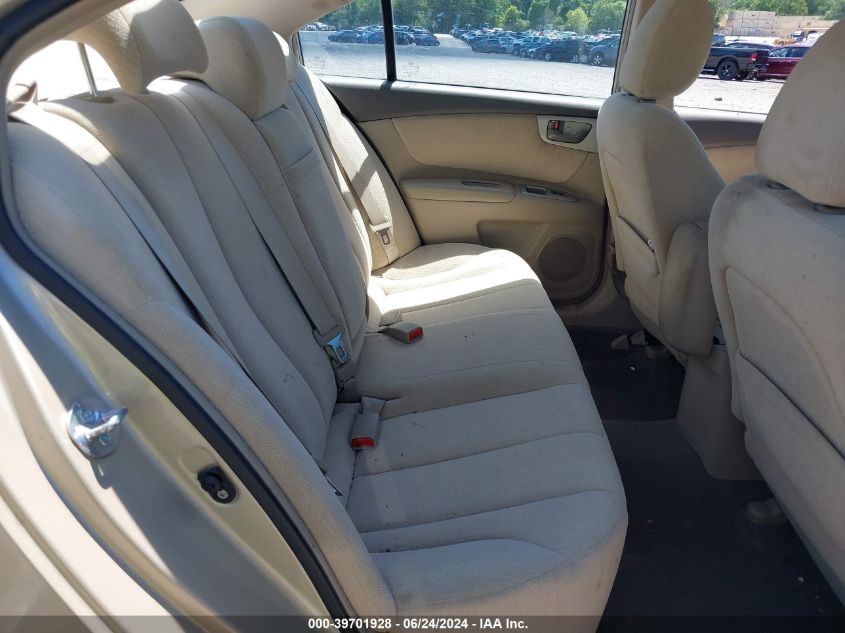 2008 Kia Optima Lx VIN: KNAGE123085235295 Lot: 39701928