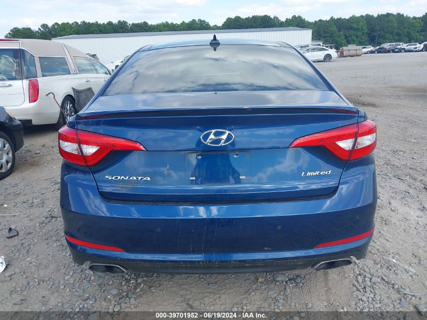 2015 Hyundai Sonata Limited VIN: 5NPE34AF1FH029414 Lot: 39701952
