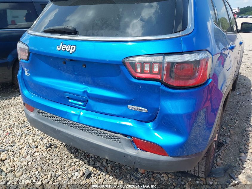 2017 Jeep New Compass Latitude VIN: 3C4NJCBB5HT658284 Lot: 39701967