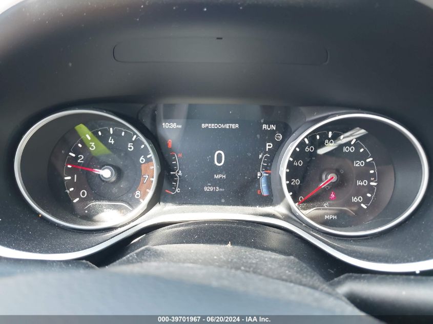 2017 Jeep New Compass Latitude VIN: 3C4NJCBB5HT658284 Lot: 39701967