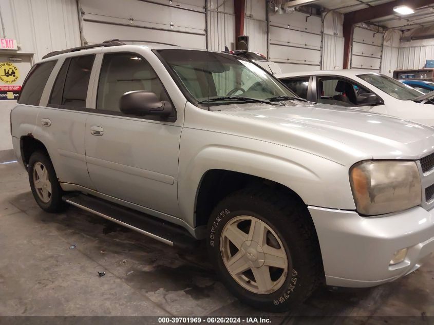 2007 Chevrolet Trailblazer Lt VIN: 1GNDT13S472240380 Lot: 39701969
