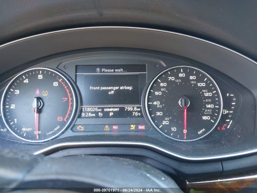 2017 Audi A4 2.0T Premium VIN: WAUENAF48HN034223 Lot: 39701971