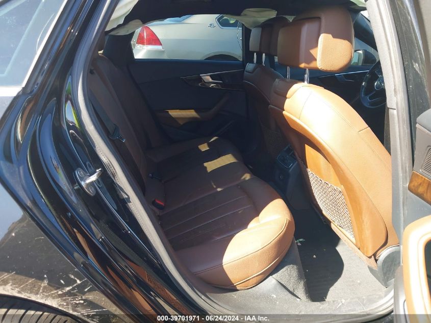 2017 Audi A4 2.0T Premium VIN: WAUENAF48HN034223 Lot: 39701971