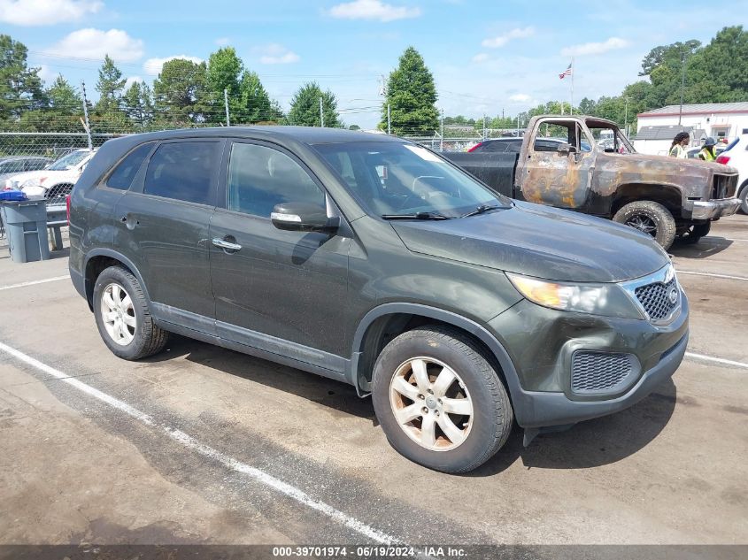 2013 Kia Sorento Lx VIN: 5XYKT4A15DG318680 Lot: 39701974