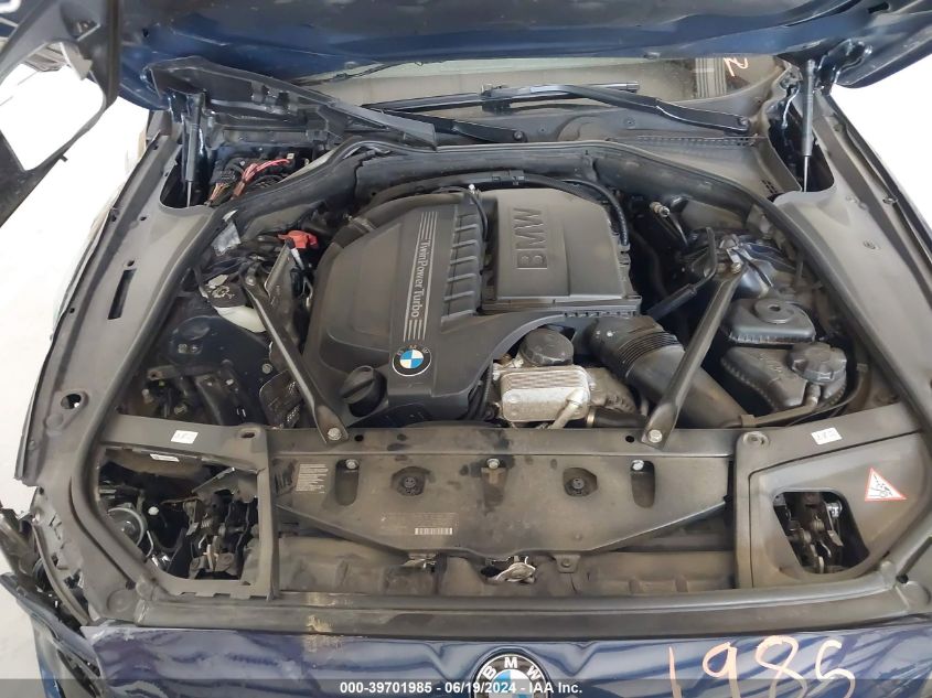 2013 BMW 535I xDrive VIN: WBAFU7C59DDU73535 Lot: 39701985