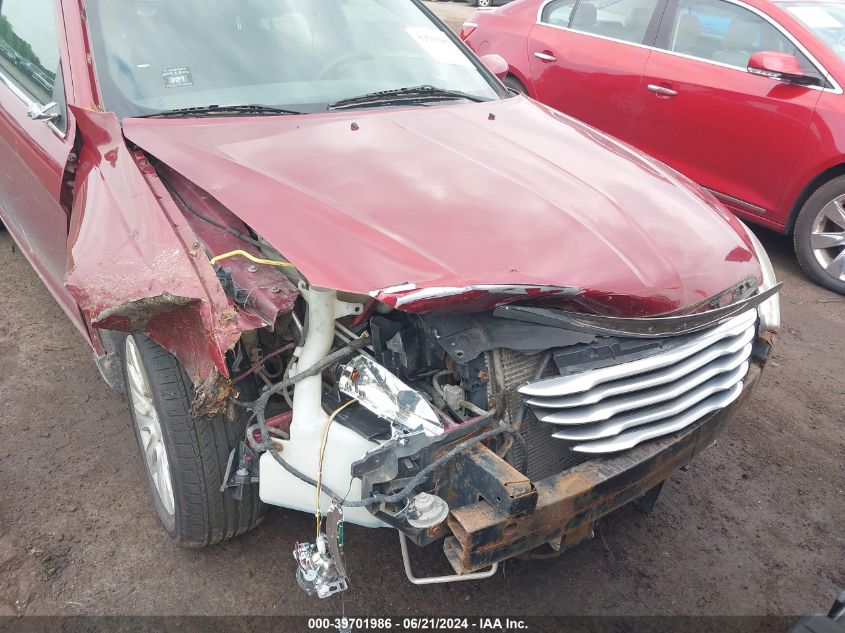 2012 Chrysler 200 Lx VIN: 1C3CCBAB1CN167088 Lot: 39701986