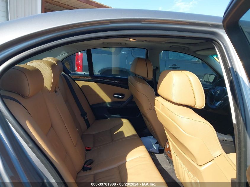 2008 BMW 528I I VIN: WBANU53588CT12248 Lot: 39701988