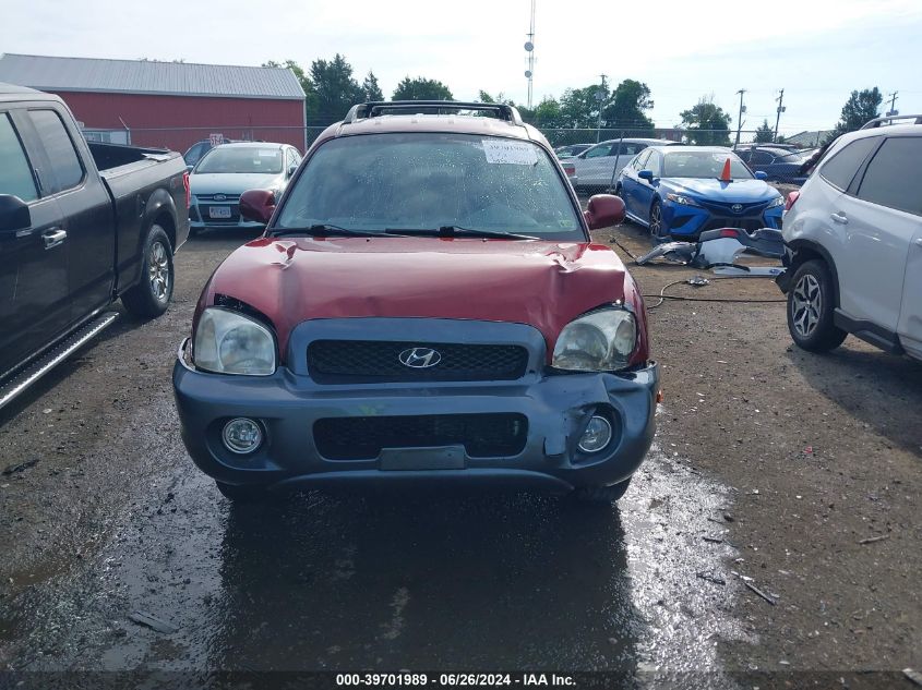 2004 Hyundai Santa Fe Gls VIN: KM8SC73D74U838723 Lot: 39701989