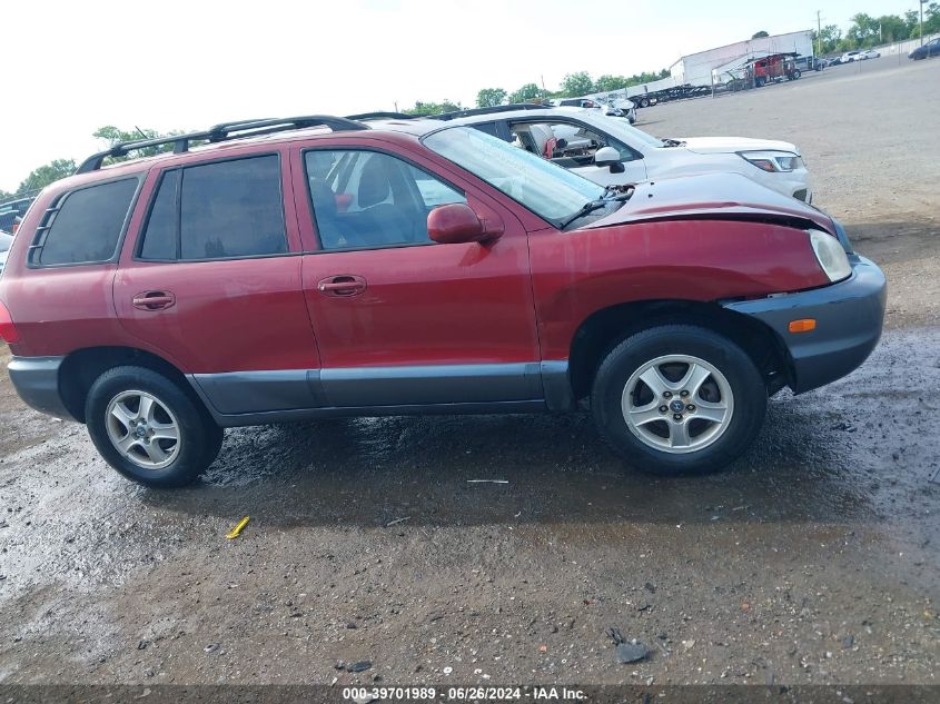2004 Hyundai Santa Fe Gls VIN: KM8SC73D74U838723 Lot: 39701989