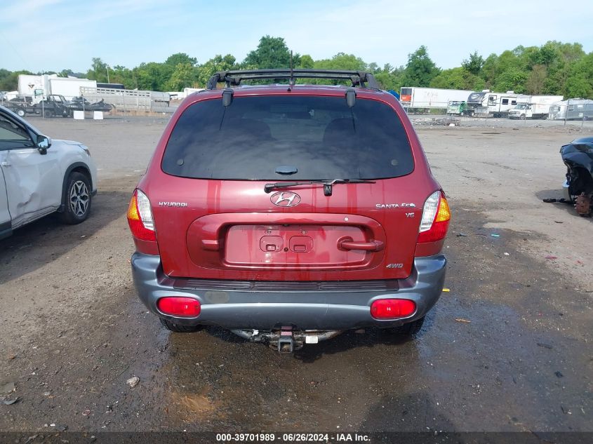 2004 Hyundai Santa Fe Gls VIN: KM8SC73D74U838723 Lot: 39701989