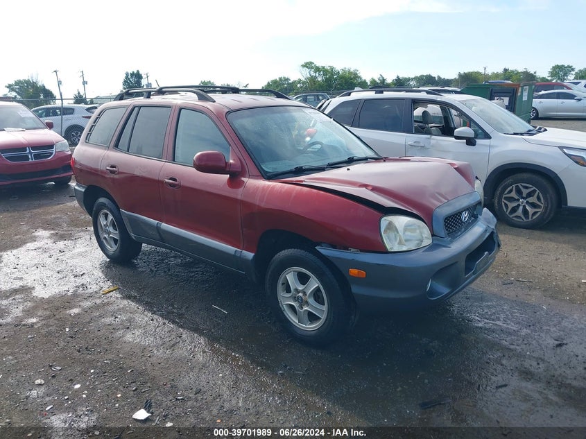 2004 Hyundai Santa Fe Gls VIN: KM8SC73D74U838723 Lot: 39701989