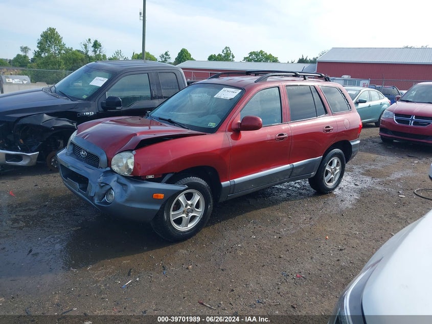2004 Hyundai Santa Fe Gls VIN: KM8SC73D74U838723 Lot: 39701989