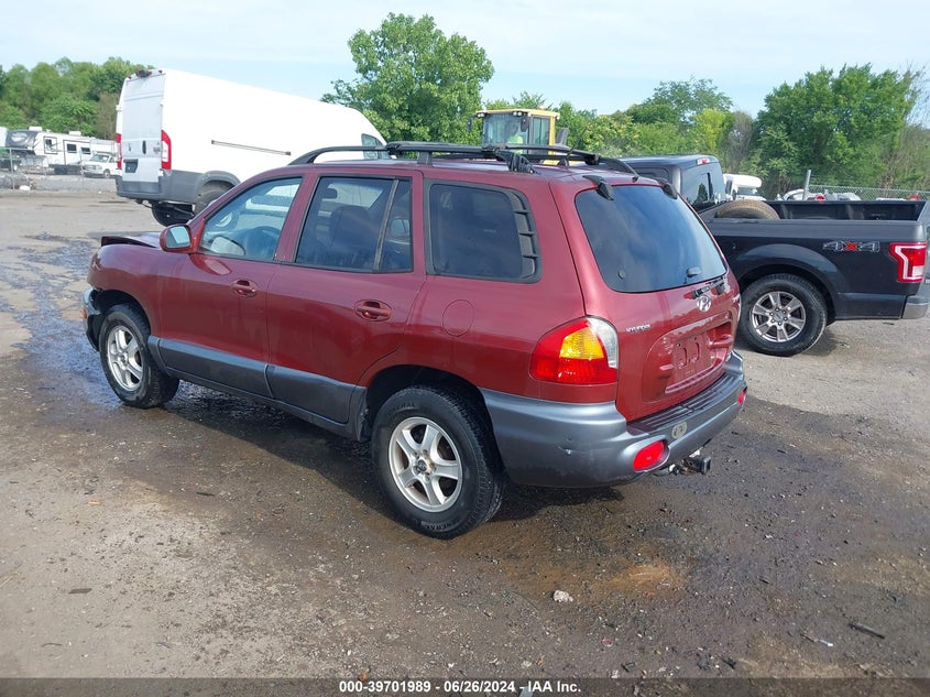 2004 Hyundai Santa Fe Gls VIN: KM8SC73D74U838723 Lot: 39701989