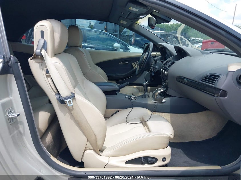 2004 BMW 645Ci VIN: WBAEK73464B260532 Lot: 39701992