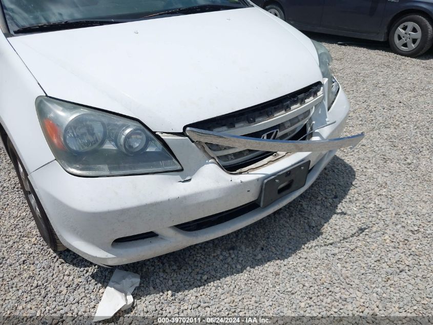 2005 Honda Odyssey Ex-L VIN: 5FNRL38725B104533 Lot: 39702011