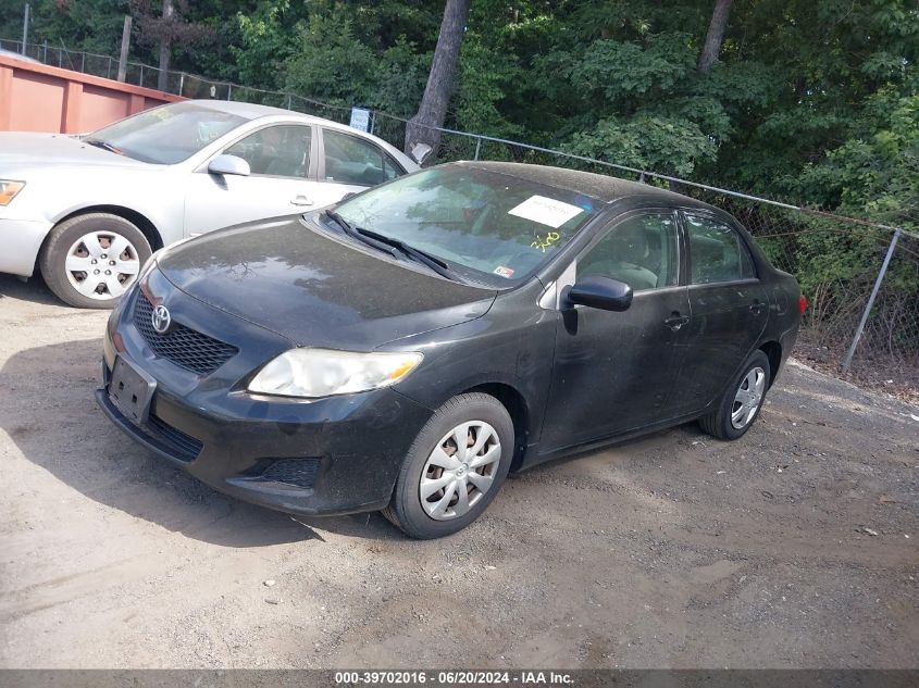 2009 Toyota Corolla Le VIN: JTDBL40E199063863 Lot: 39702016