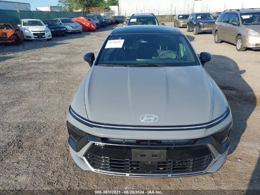 2024 Hyundai Sonata N Line VIN: KMHL54JC2RA370982 Lot: 39702021