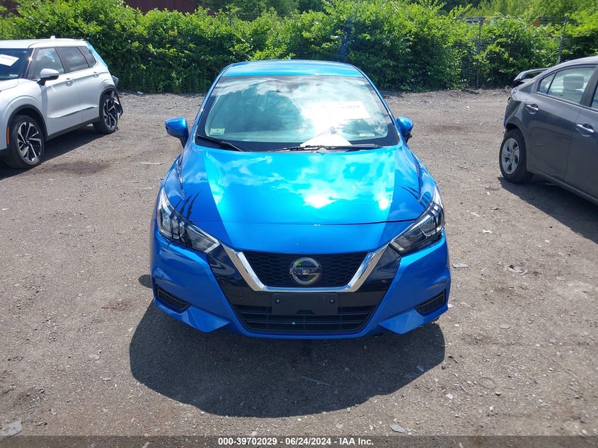 2020 Nissan Versa Sv Xtronic Cvt VIN: 3N1CN8EV0LL808988 Lot: 39702029