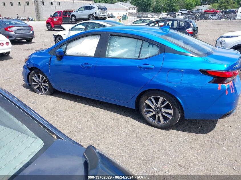 2020 Nissan Versa Sv Xtronic Cvt VIN: 3N1CN8EV0LL808988 Lot: 39702029
