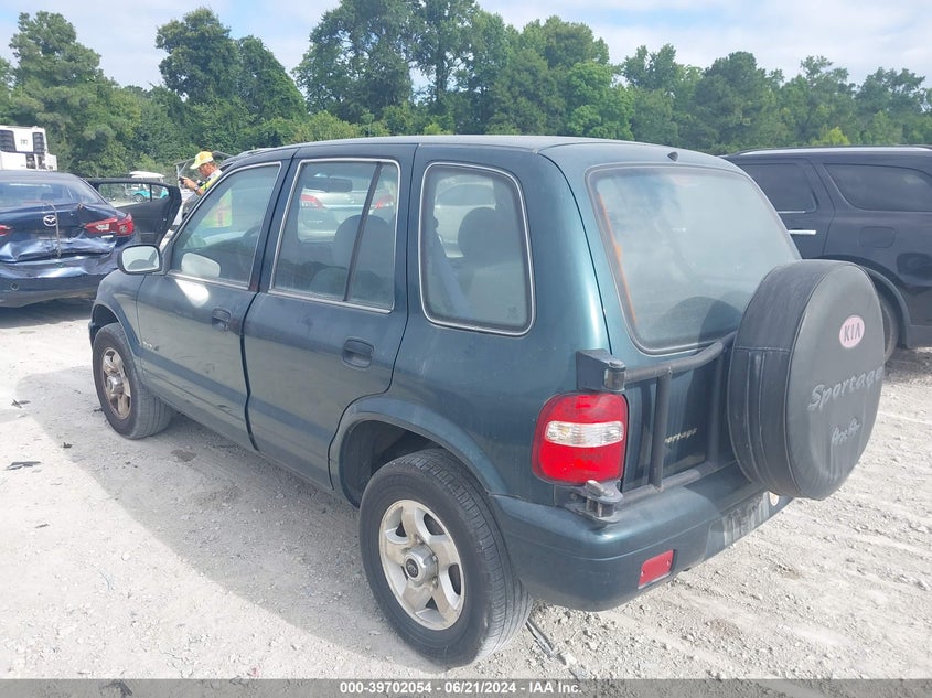 2001 Kia Sportage VIN: KNDJA723215700110 Lot: 39702054