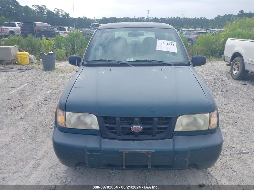 2001 Kia Sportage VIN: KNDJA723215700110 Lot: 39702054