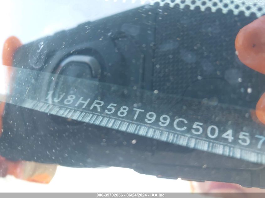 2009 Jeep Grand Cherokee Limited VIN: 1J8HR58T99C504572 Lot: 39702056