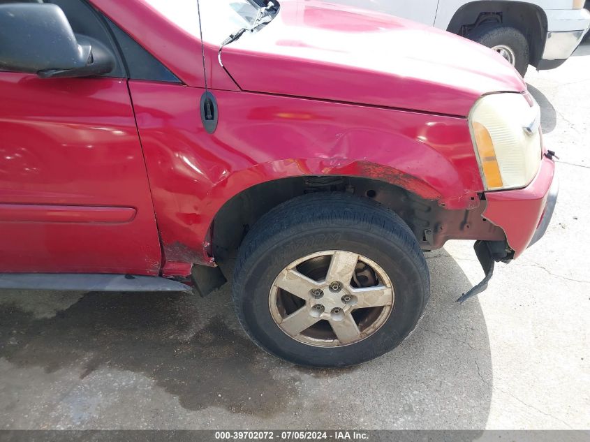 2005 Chevrolet Equinox Ls VIN: 2CNDL13F556029373 Lot: 39702072