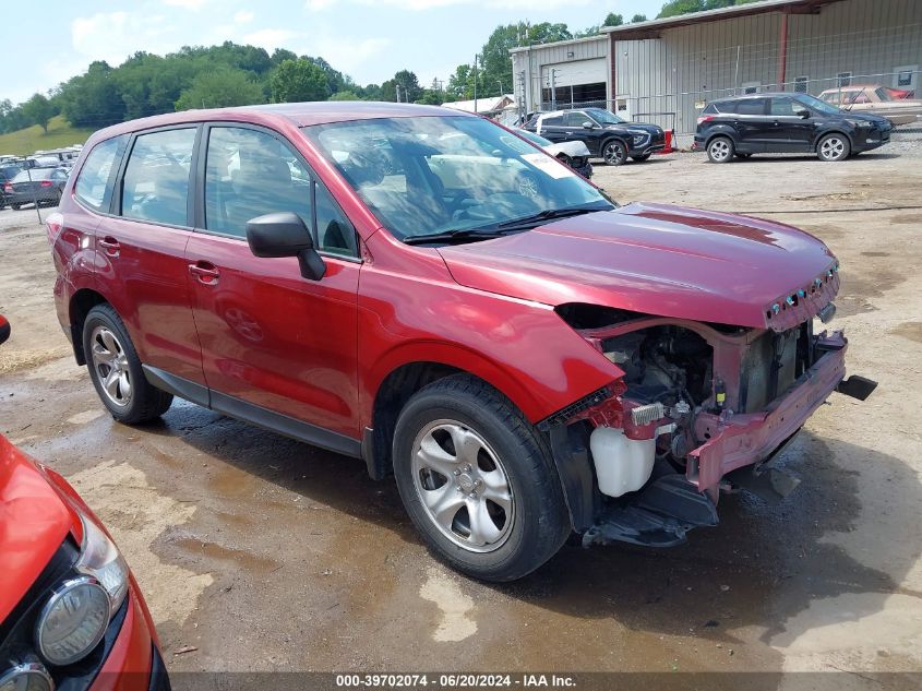 2018 Subaru Forester 2.5I VIN: JF2SJAAC5JH612347 Lot: 39702074