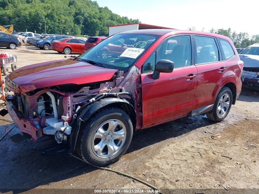 2018 Subaru Forester 2.5I VIN: JF2SJAAC5JH612347 Lot: 39702074