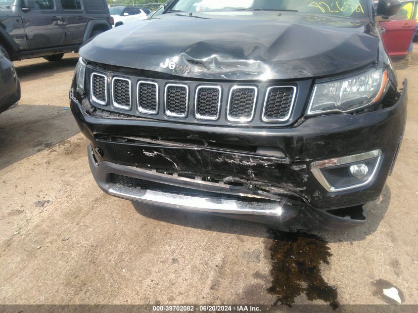 2019 Jeep Compass Limited VIN: 3C4NJDCB3KT826581 Lot: 39702082