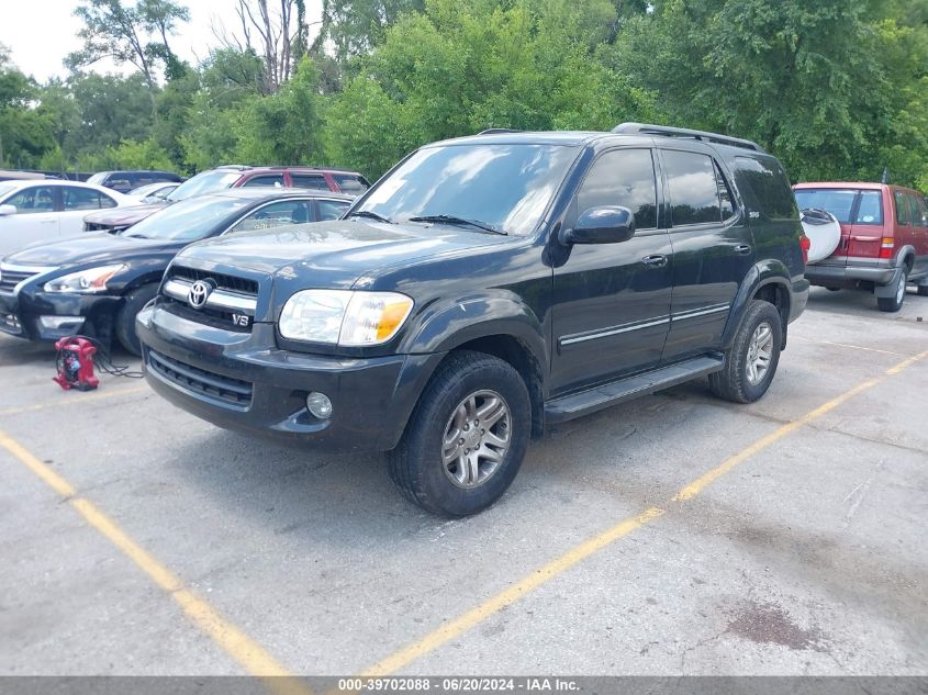 2006 Toyota Sequoia Sr5 V8 VIN: 5TDBT44A26S270038 Lot: 39702088