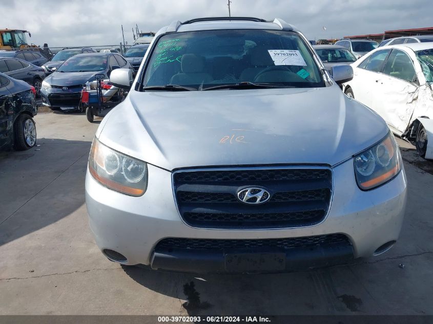 2007 Hyundai Santa Fe Gls VIN: 005NMSG13D87H0519 Lot: 39702093