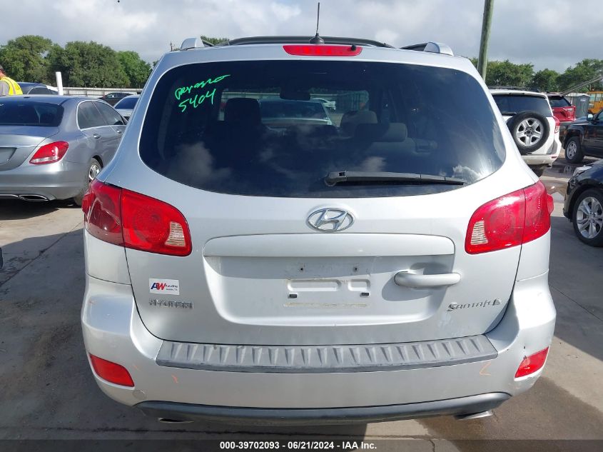 2007 Hyundai Santa Fe Gls VIN: 005NMSG13D87H0519 Lot: 39702093