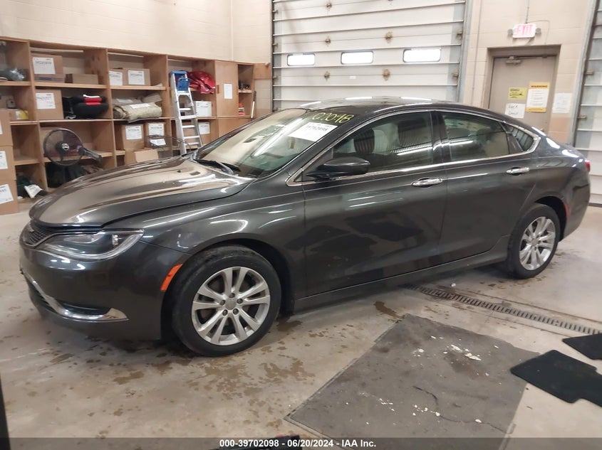 2016 CHRYSLER 200 LIMITED - 1C3CCCAB7GN126590