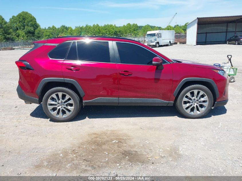 2021 Toyota Rav4 Xle Premium VIN: 2T3C1RFV0MW145624 Lot: 39702123