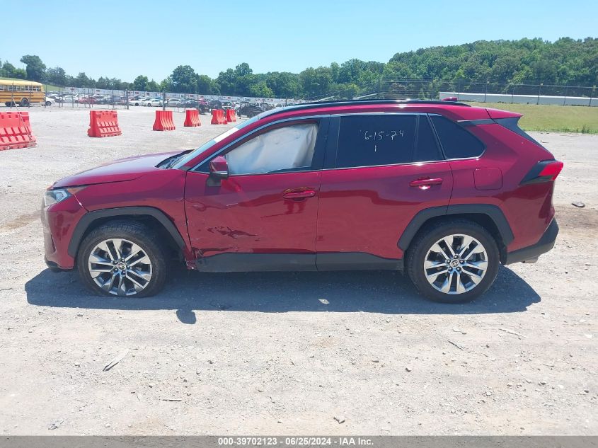 2021 Toyota Rav4 Xle Premium VIN: 2T3C1RFV0MW145624 Lot: 39702123