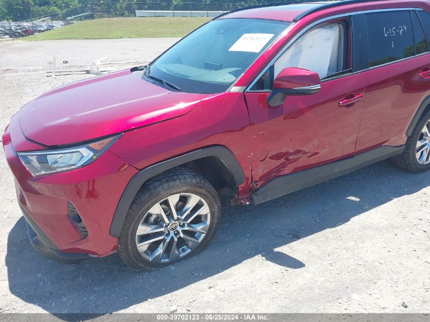 2021 Toyota Rav4 Xle Premium VIN: 2T3C1RFV0MW145624 Lot: 39702123