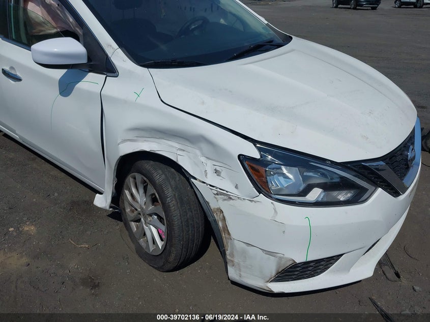VIN 3N1AB7AP5KY229398 2019 NISSAN SENTRA SV