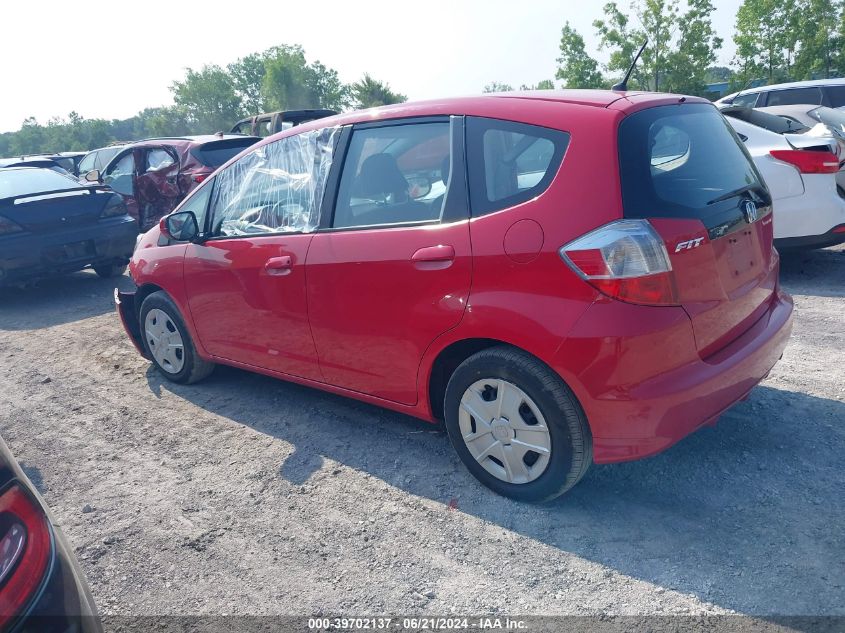 2012 Honda Fit VIN: JHMGE8H37CS004051 Lot: 39702137