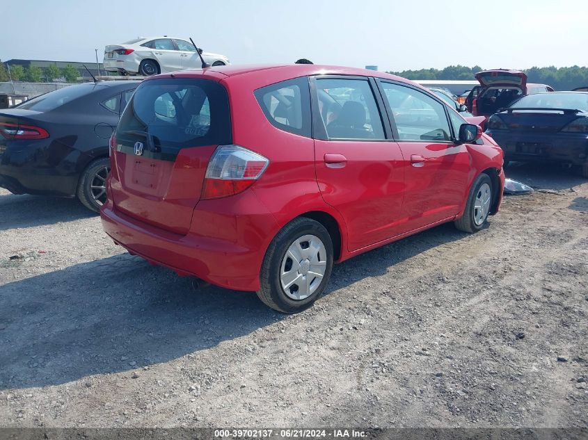 2012 Honda Fit VIN: JHMGE8H37CS004051 Lot: 39702137