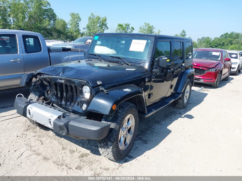 2015 Jeep Wrangler Unlimited Sahara VIN: 1C4HJWEGXFL650387 Lot: 39702141