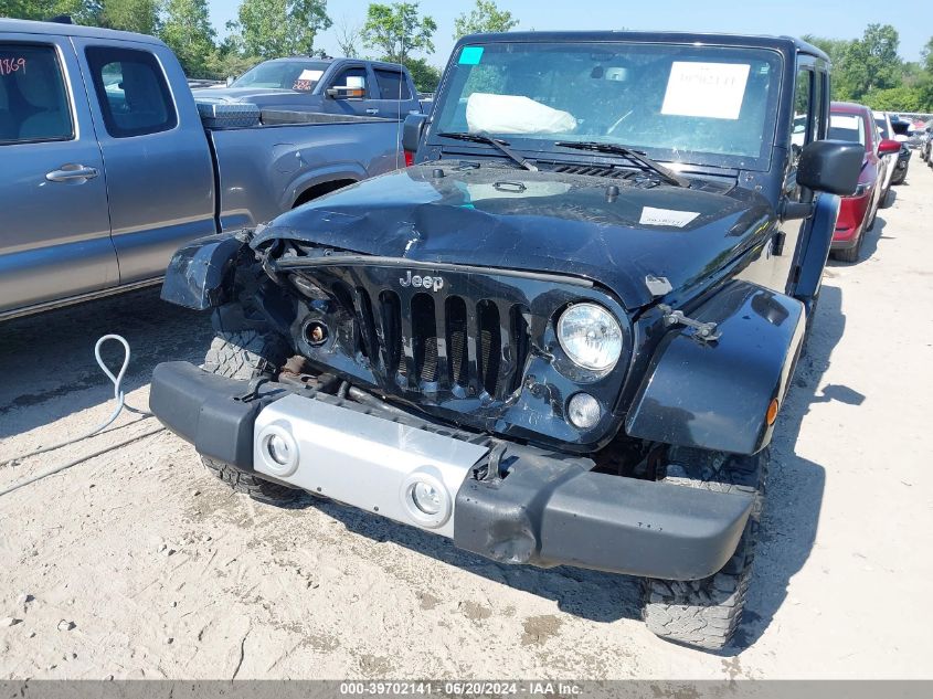 2015 Jeep Wrangler Unlimited Sahara VIN: 1C4HJWEGXFL650387 Lot: 39702141