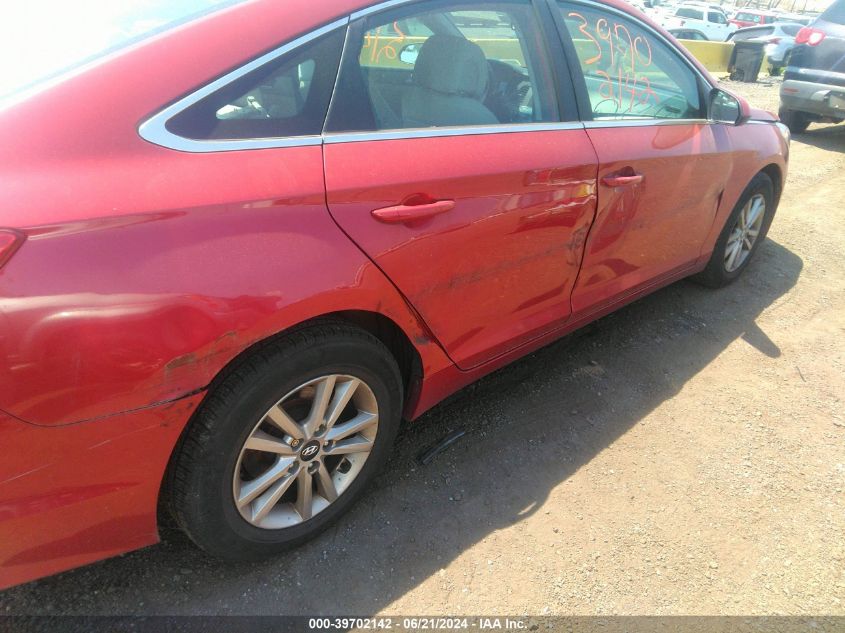 2017 Hyundai Sonata Se VIN: 5NPE24AF7HH484242 Lot: 39702142