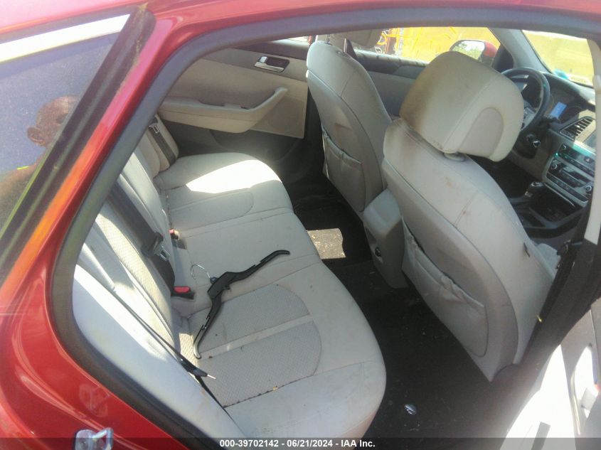 2017 Hyundai Sonata Se VIN: 5NPE24AF7HH484242 Lot: 39702142