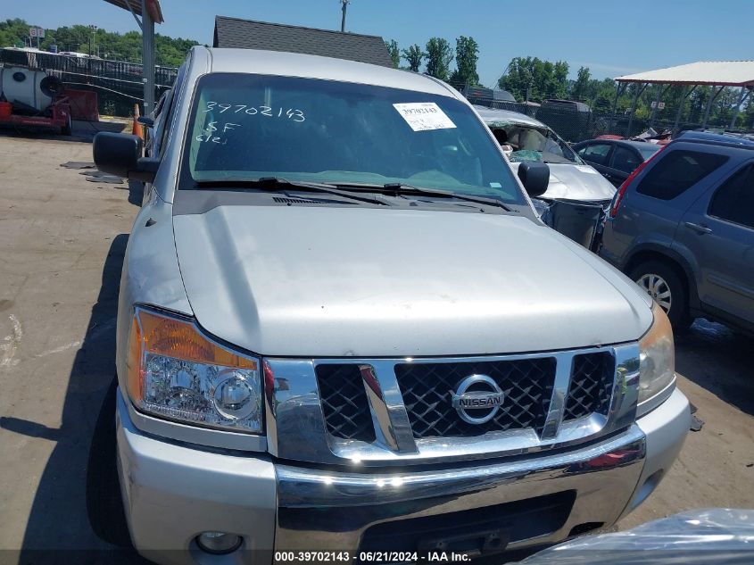 2012 Nissan Titan Sv VIN: 1N6AA0CC5CN306381 Lot: 39702143