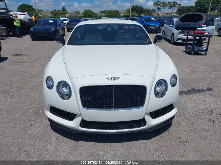 2015 Bentley Continental Gt V8 S VIN: SCBFH7ZA5FC045842 Lot: 39702174