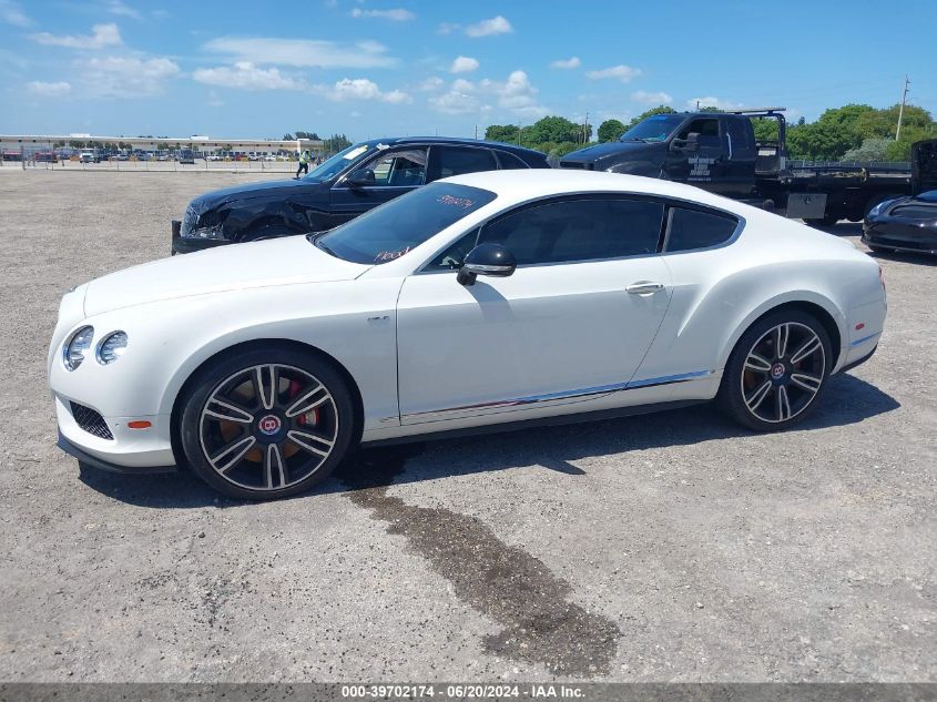 2015 Bentley Continental Gt V8 S VIN: SCBFH7ZA5FC045842 Lot: 39702174