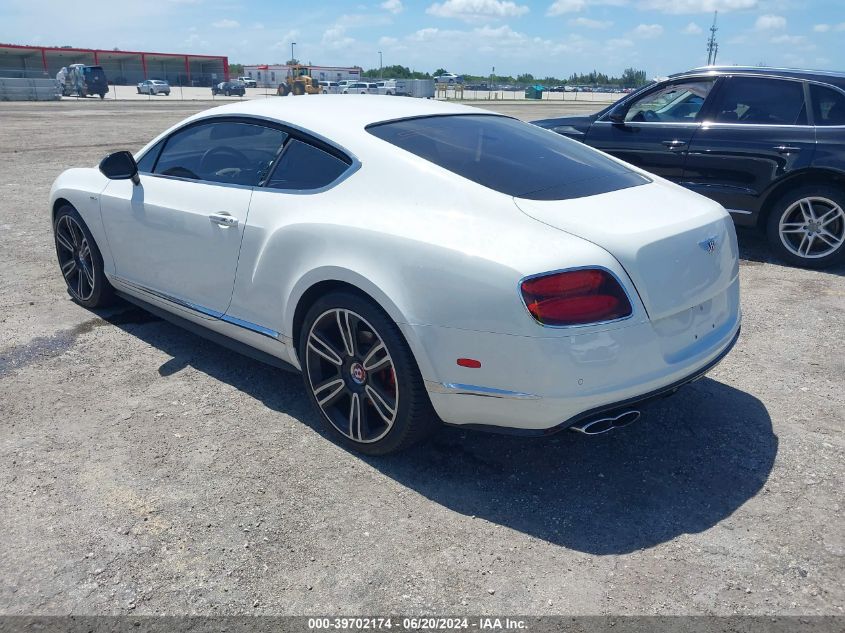 2015 Bentley Continental Gt V8 S VIN: SCBFH7ZA5FC045842 Lot: 39702174