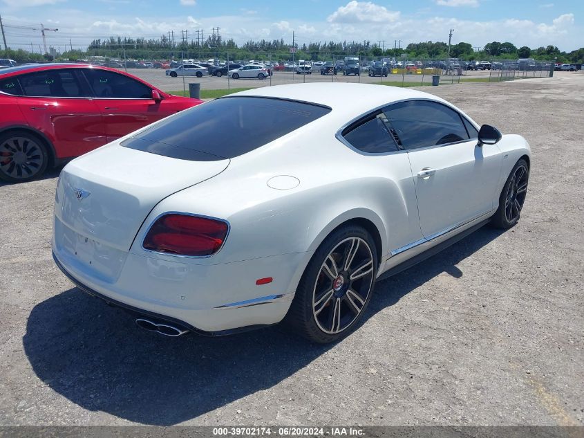 2015 Bentley Continental Gt V8 S VIN: SCBFH7ZA5FC045842 Lot: 39702174