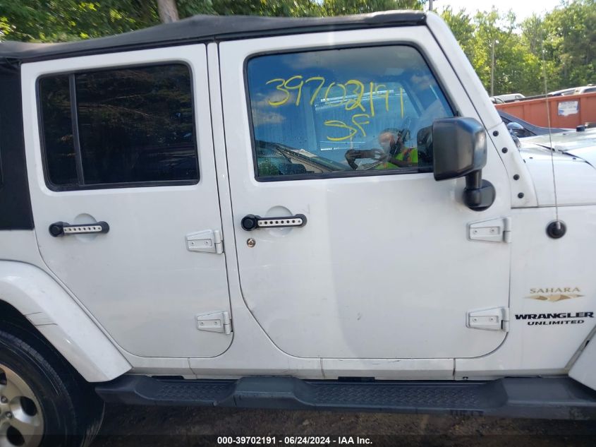 1C4HJWEG9DL510912 2013 Jeep Wrangler Unlimited Sahara